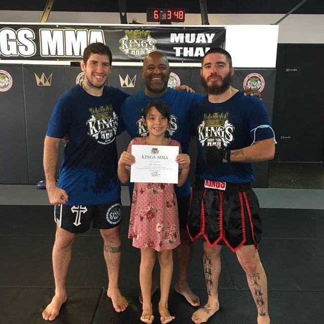 Black belt clearance in muay thai